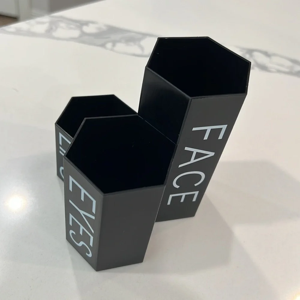 🖤 Black Makeup 💄Organizer